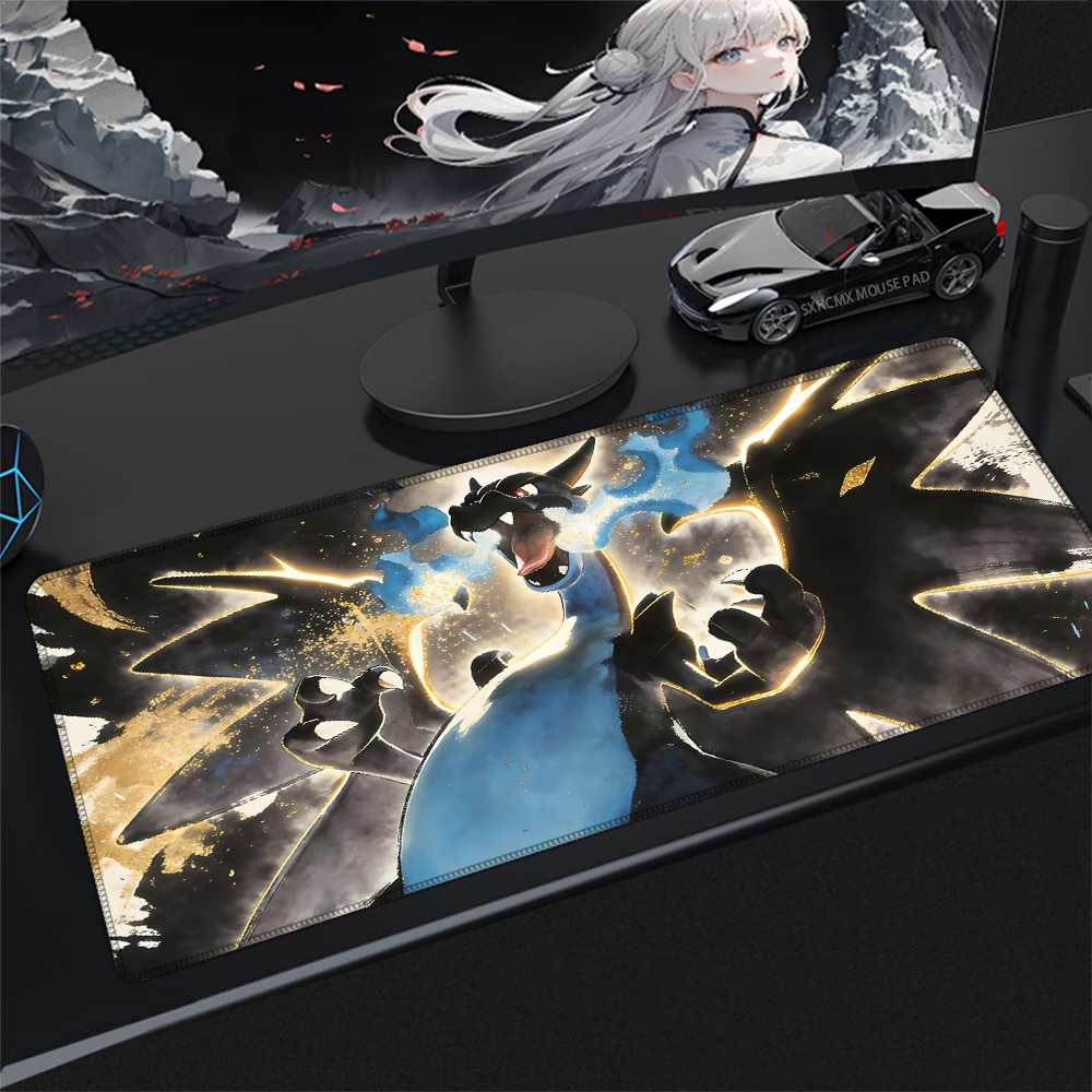 Laptop Accessories For Gaming - Gaming Mouse Pad Charizard XXL P-Pokemon
