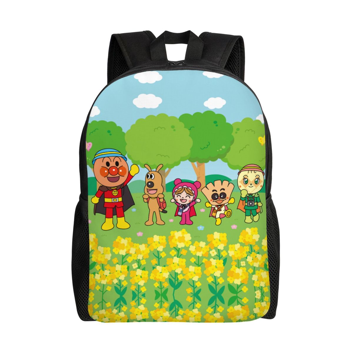 Laptop Accessories Bag For Men - Custom A-Anpanmanes Comic Backpack for Women