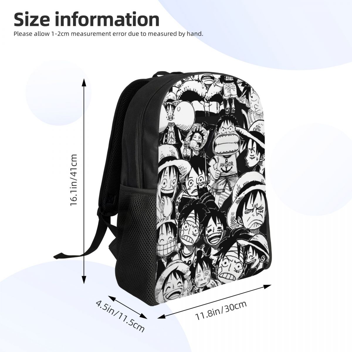 Custom L-Luffyes Cartoon Manga - Laptop Accessories Bag For Men reseña y precio