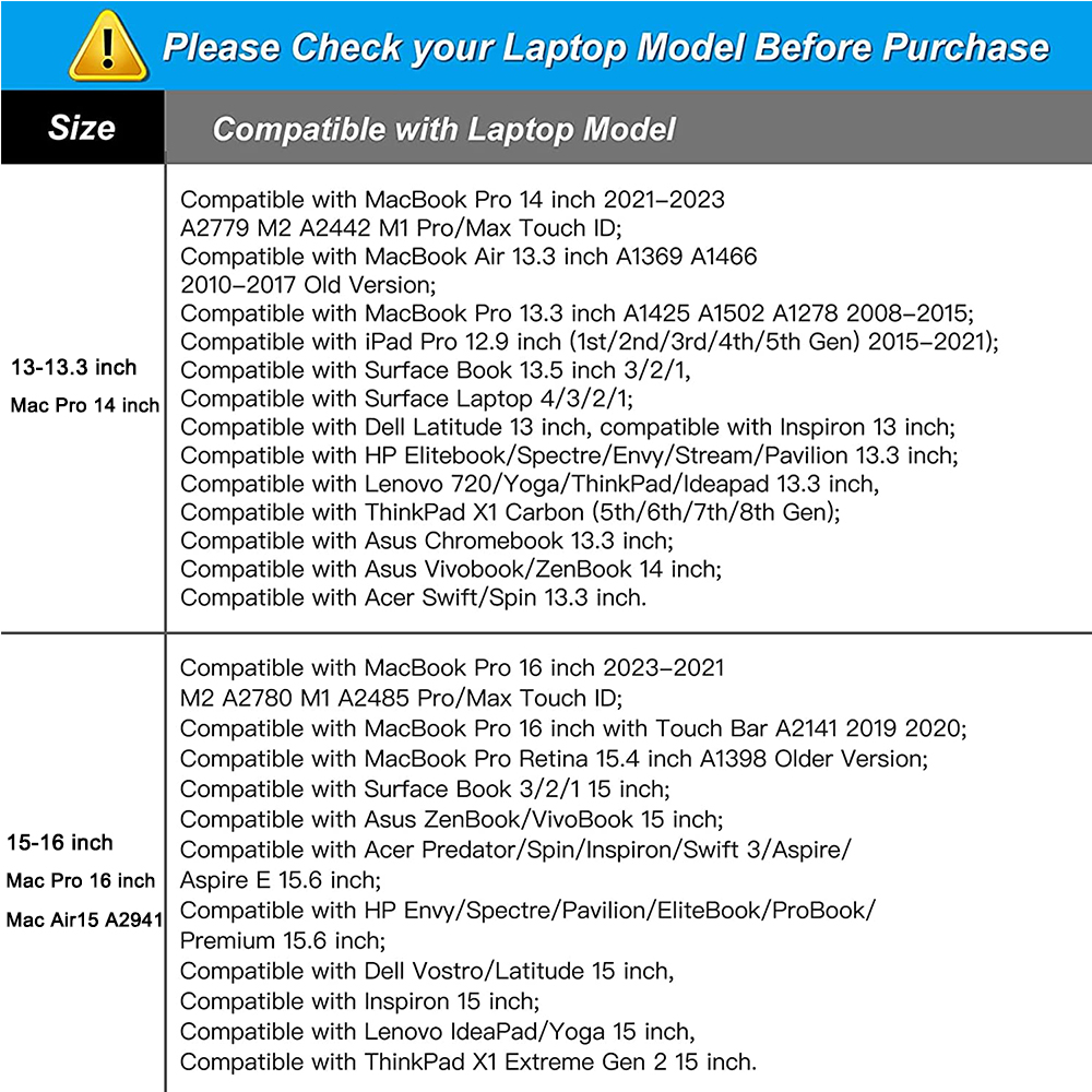 Laptop Bag 13.3 14 15 16 17.3  - Laptop Accessories Must Have reseña y precio