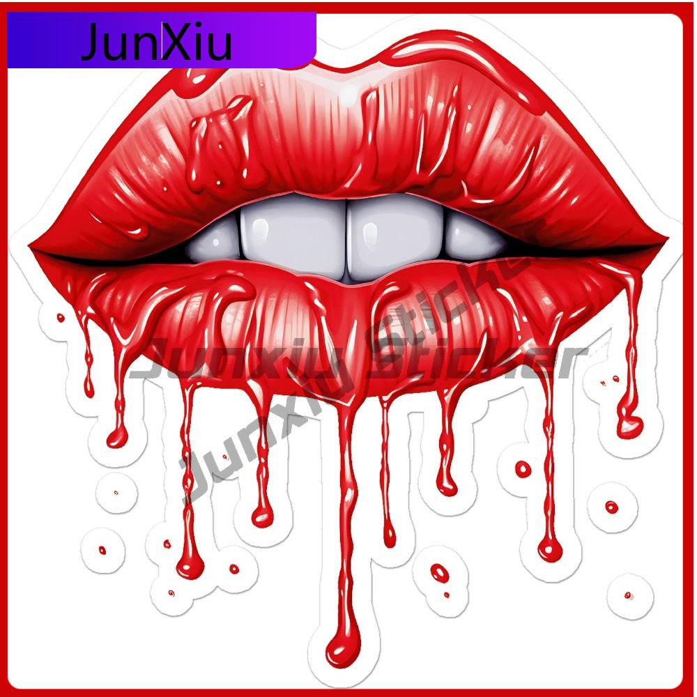Dripping Red Lips New Must Hav - Laptop Accessories You Must Have reseña y precio