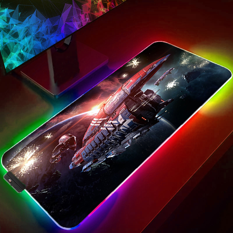 Eve Online RGB Mouse Pad Gamer - Laptop Accessories Online reseña y precio