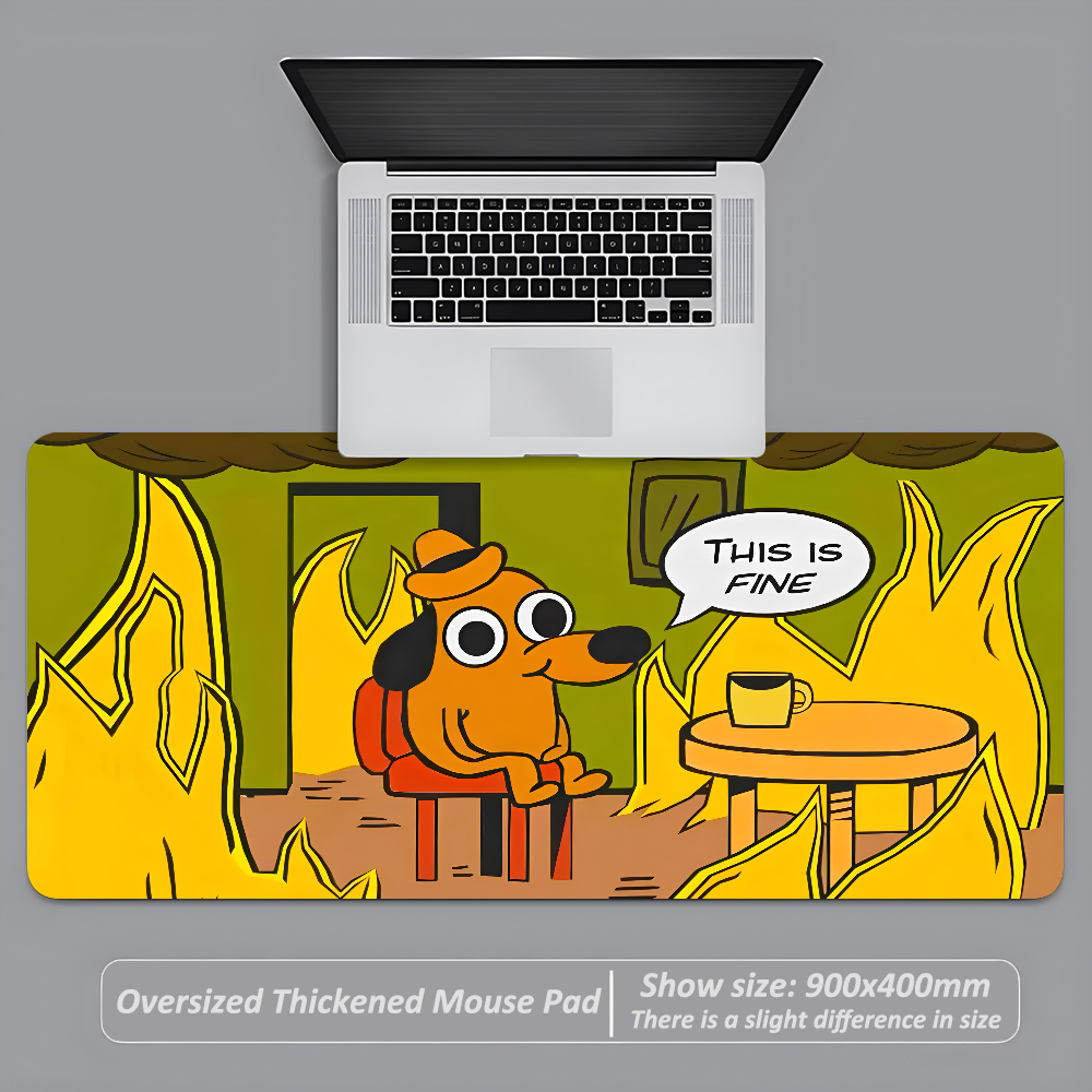 This Is Fine Dog Dachshund Mou - Laptop Accessories Mouse reseña y precio