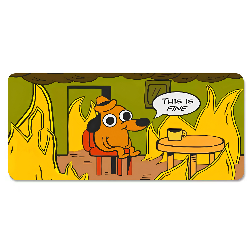 This Is Fine Dog Dachshund Mou - Laptop Accessories Mouse reseña y precio