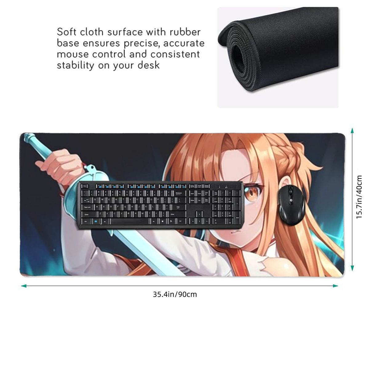 Sword Art Online Yuuki Asuna A - Laptop Accessories Online reseña y precio