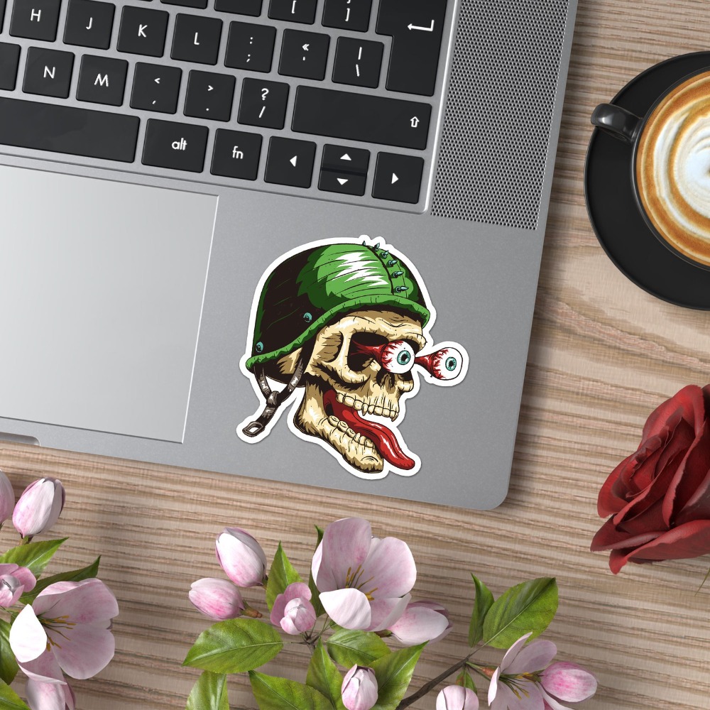 Skull Eyeballs Vinyl Anime Mus - Laptop Accessories You Must Have reseña y precio
