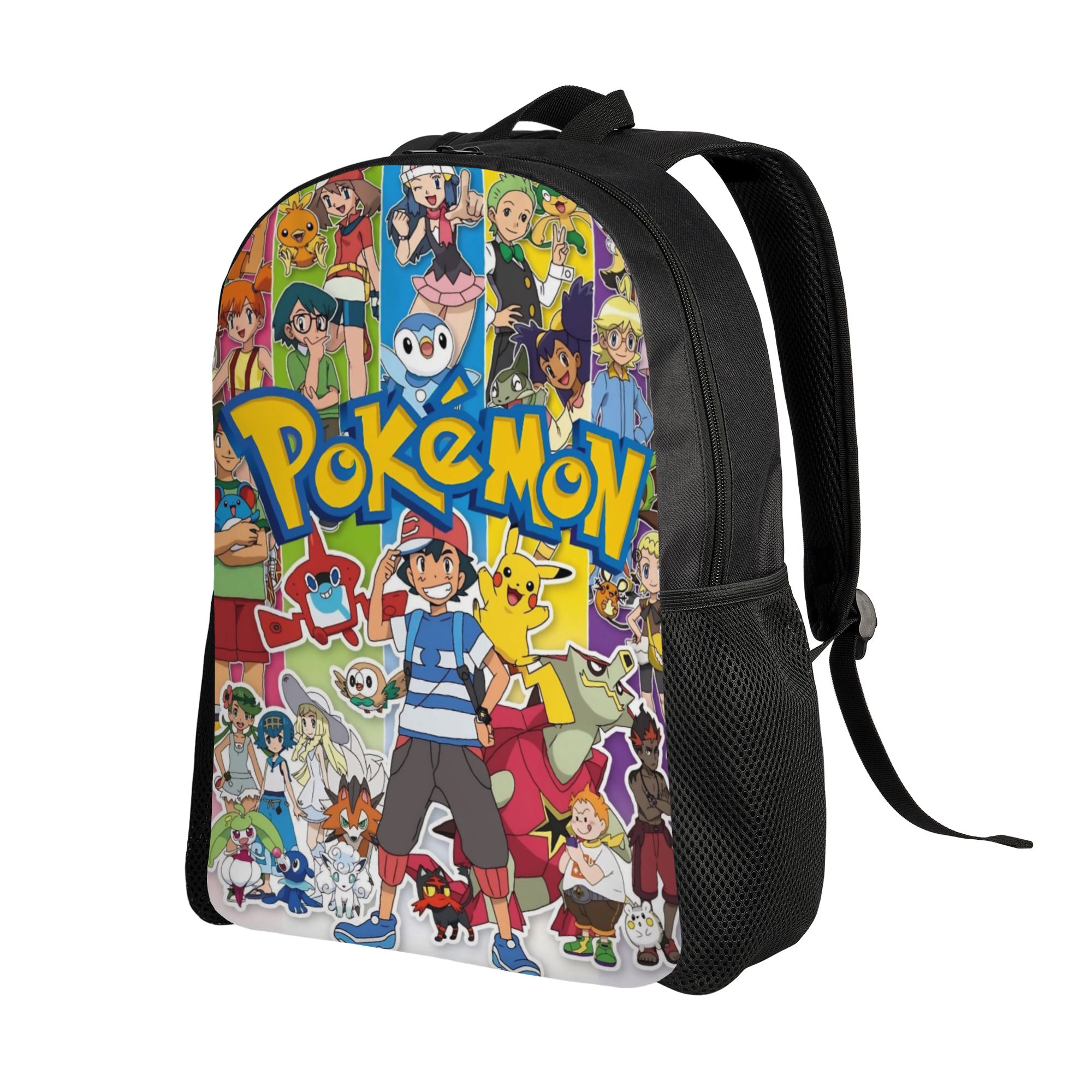Pokemon Cartoon Backpack for M - Laptop Accessories Bag For Men reseña y precio