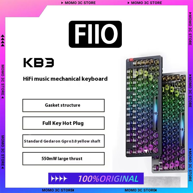 Fiio Kb3 Mechanical Keyboard A - Laptop Accessories Gifts For Men reseña y precio