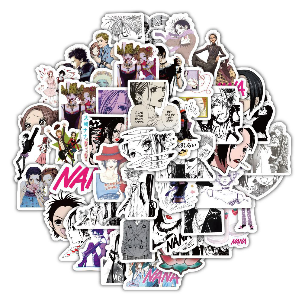 60PCS Anime NANA Stickers Cool - Laptop Accessories Cool reseña y precio