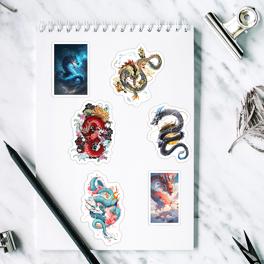 Cool Chinese Dragon Stickers D - Laptop Accessories Cool reseña y precio