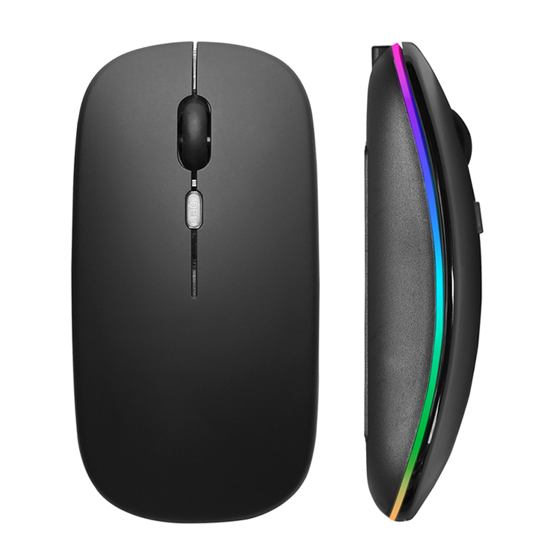 Wireless Mouse RGB Rechargeabl - Laptop Accessories Mouse reseña y precio