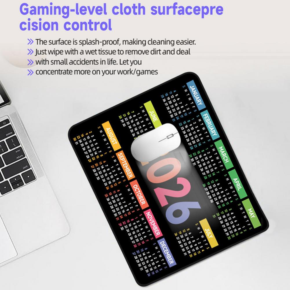 2026 Calendar Mouse Pad Waterp - Laptop Accessories For Gaming reseña y precio