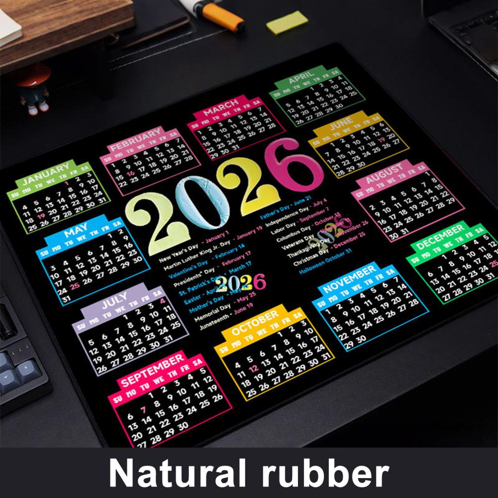 2026 Calendar Mouse Pad Waterp - Laptop Accessories For Gaming reseña y precio