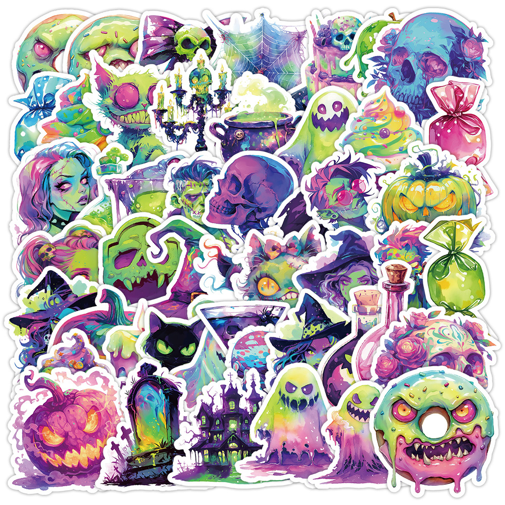 10/30/50pcs Cool Gothic Horror - Laptop Accessories Cool reseña y precio