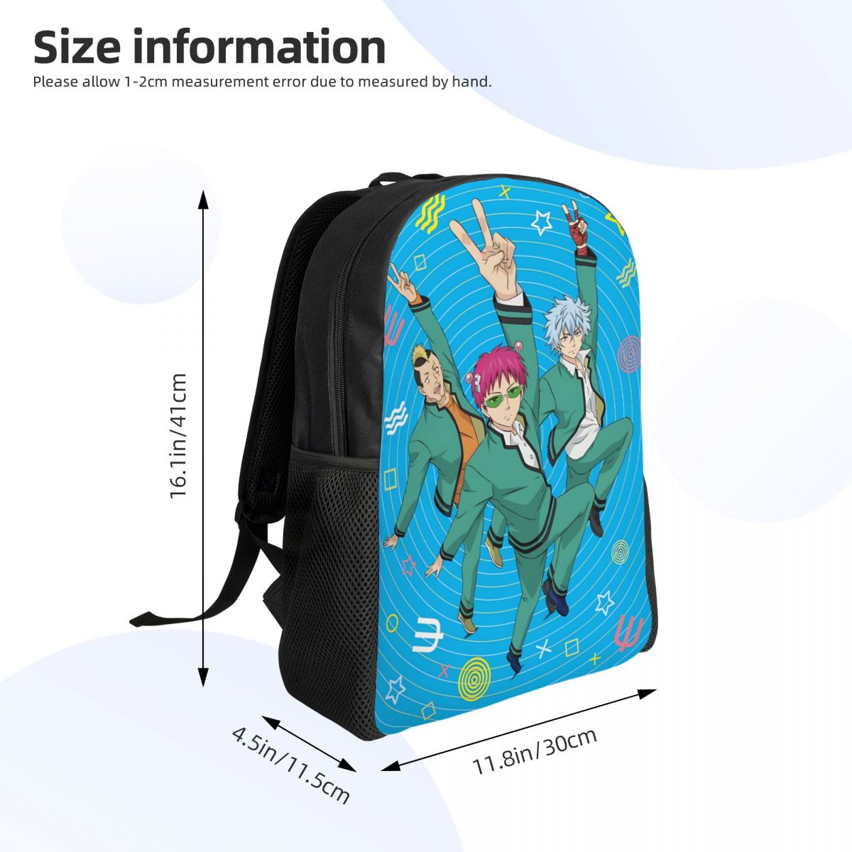Personalized S-Saikies K Manga - Laptop Accessories Bag For Men reseña y precio