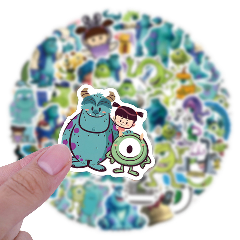 60pcs Disney Funny Anime Monst - Laptop Accessories Cool reseña y precio