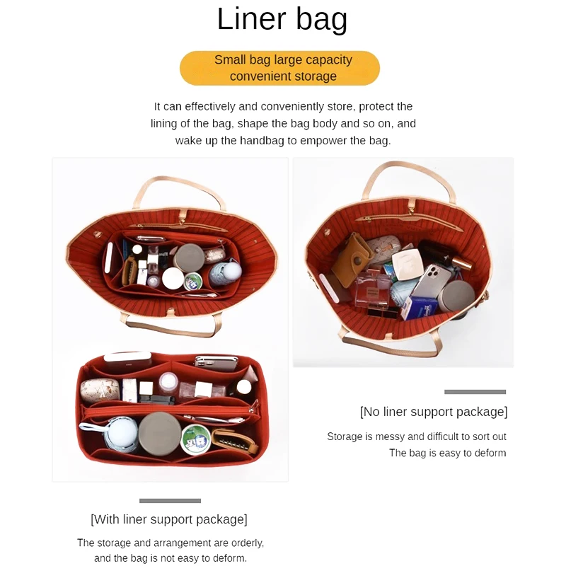 Lining Organizer Insert Felt F - Laptop Accessories Must Have reseña y precio