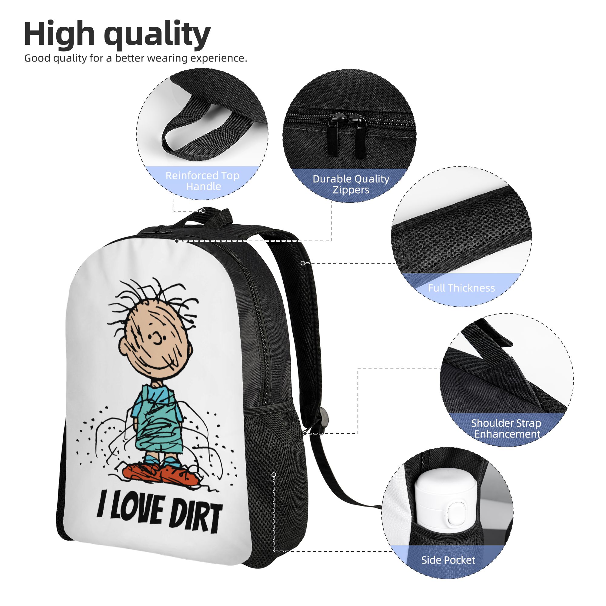 Snoopy Peanuts Pigpen Classica - Laptop Accessories Gifts For Men reseña y precio