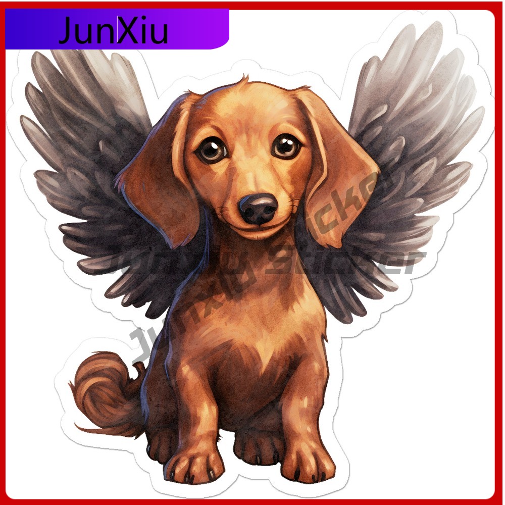 Dachshund Angel Vinyl New Must - Laptop Accessories You Must Have reseña y precio