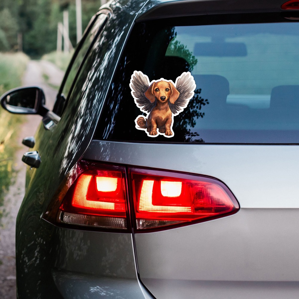 Dachshund Angel Vinyl New Must - Laptop Accessories You Must Have reseña y precio